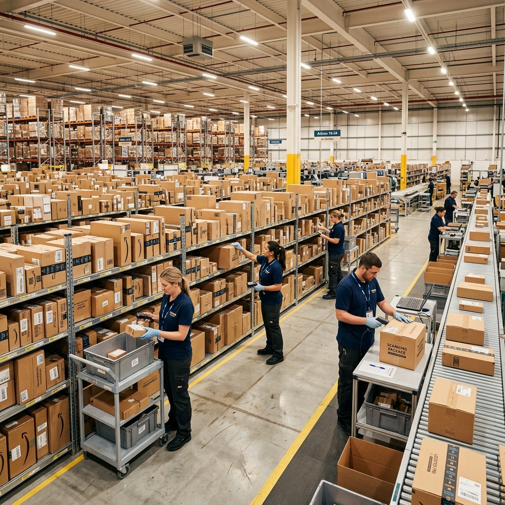 XenShip China warehouse interior
